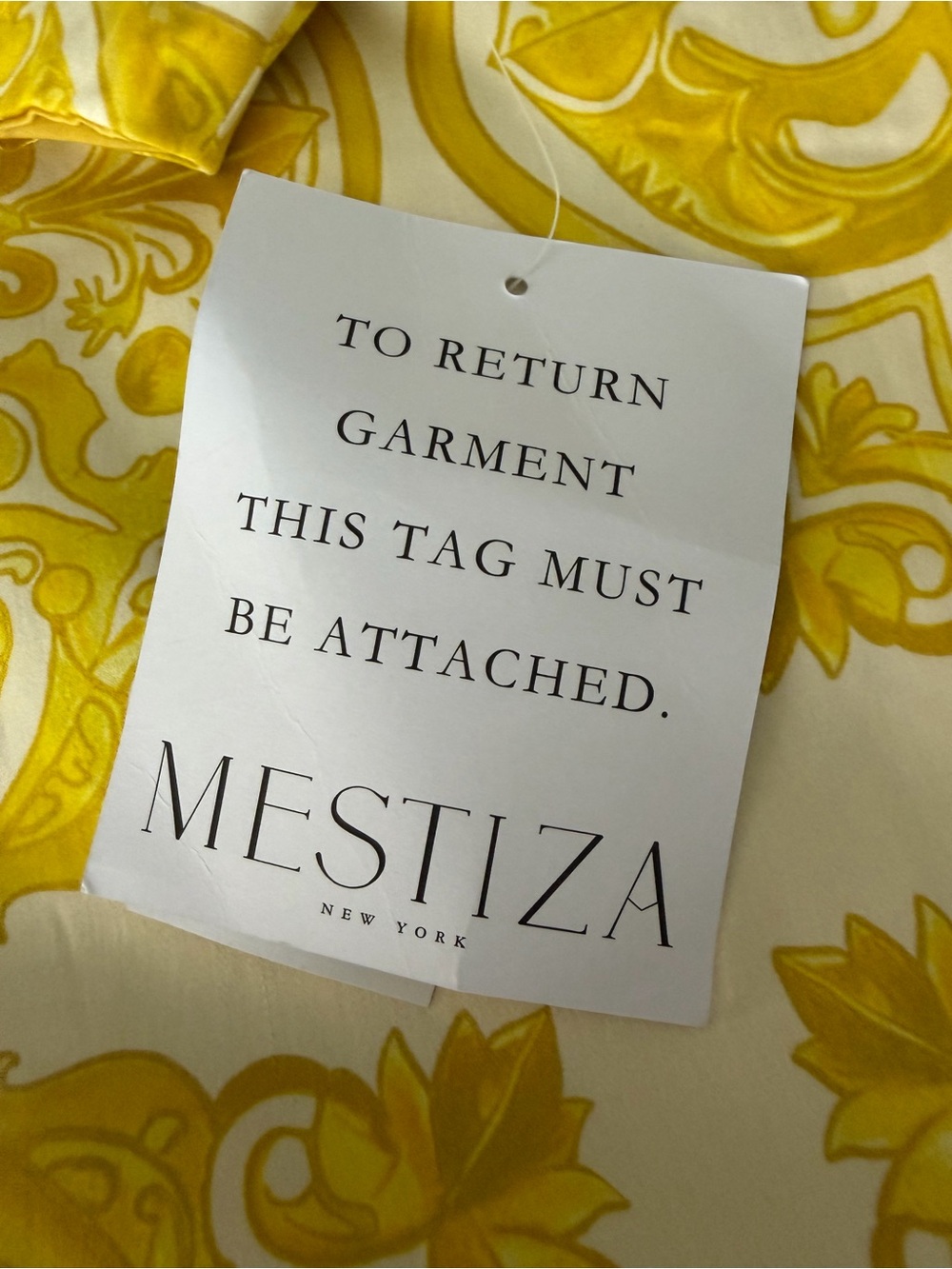 Mestiza Fiona Reversible Shift Mini Dress -Yellow - Picture 10 of 12